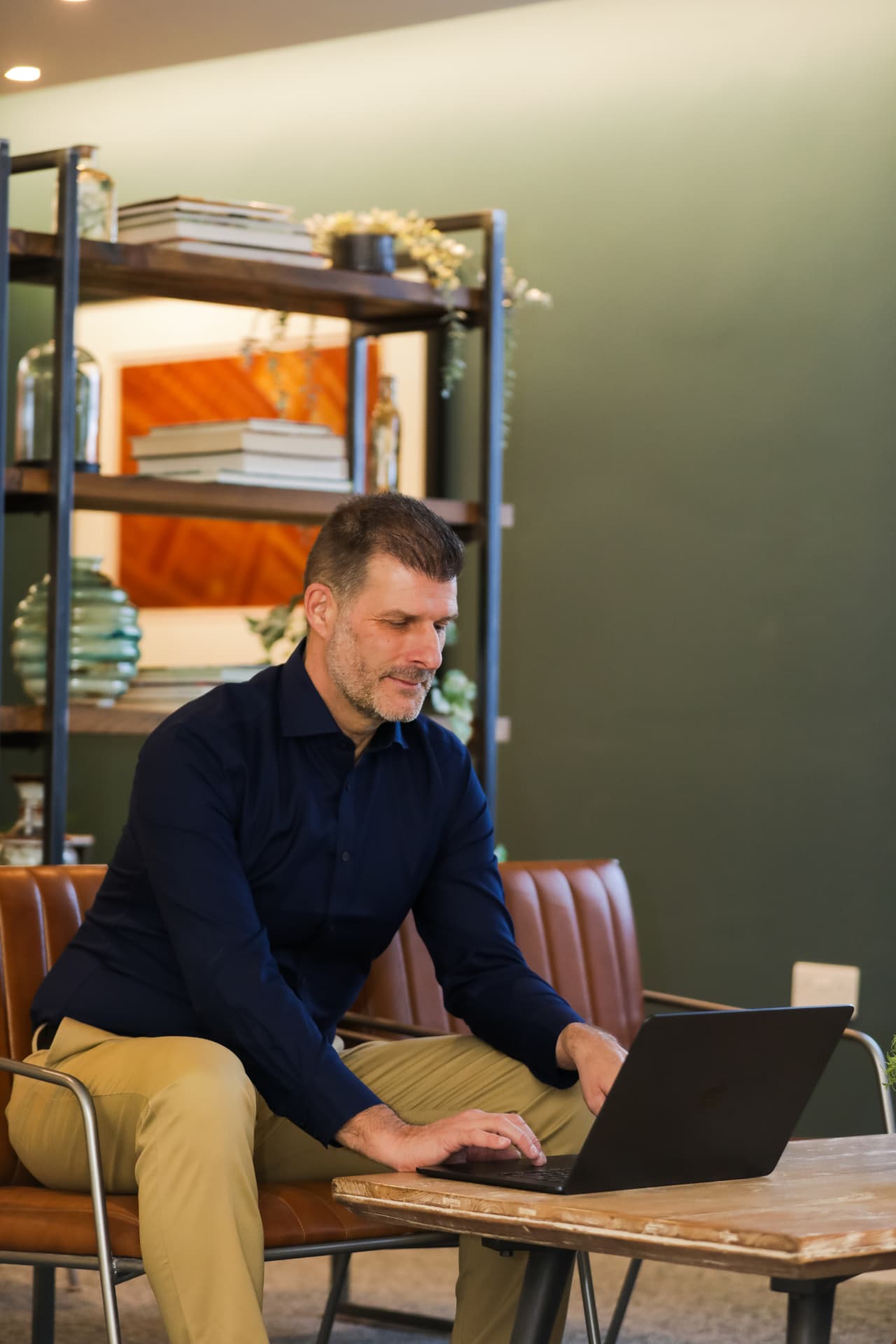 Neil Heyes at work